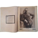 Gdy wódz odchodził w wieczność [Album pamiątkowy uroczystości pogrzebowych Piłsudskiego] 1935
