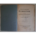 Kołłątaj Hugo, Żupański - Pamiętnik o stanie duchowieństwa katolickiego 1840
