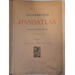 [PALIŃSKI AUTOGRAF] [ATLAS GEOGRAFICZNY] ANDREE Richard - Allgemeiner Handatlas 1881