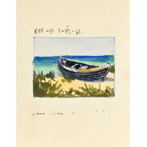 Soter JAXA-MAŁACHOWSKI (1867-1952), Łódka, 1931