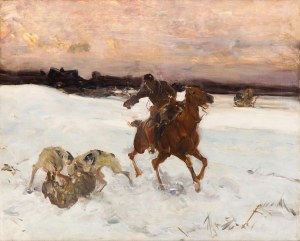 Alfred WIERUSZ-KOWALSKI (1849 - 1915), Ratunek, po 1900