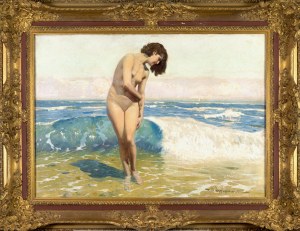 Feliks Michał WYGRZYWALSKI (1875 - 1944), Włoska idylla, przed 1939