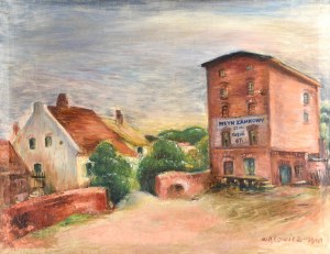Wacław WĄSOWICZ (1891-1942), Młyn Zamkowy w Toruniu, 1930