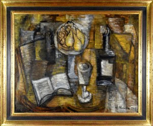 Alicja HALICKA (1889-1974), Cubist still life, 1917