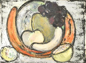 Dawid Jecheskiel KIRSZENBAUM (1900-1954), Martwa natura z owocami