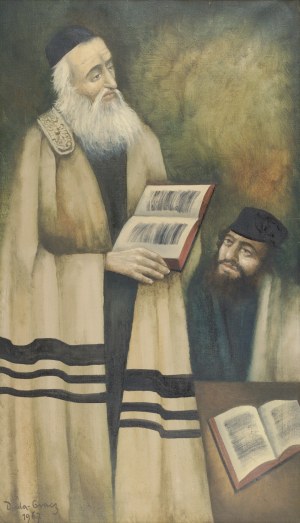 Jerzy DUDA-GRACZ (1941-2004), Modlący się Żydzi, 1967