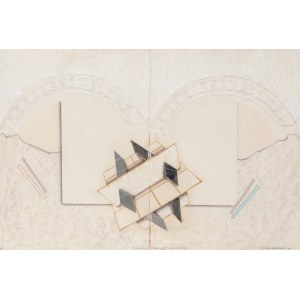 Roman MODZELEWSKI (1912-1997), INCLUSIONS IN SILVER NO IV PARLE MIDIA, 1983