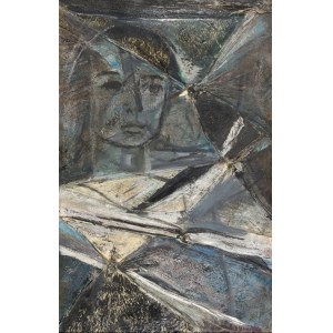 Janina MUSZANKA - ŁAKOMSKA (1920-1982), Portret kobiety, 1966