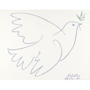 Pablo PICASSO (1881-1973), Gołąbek, 1961