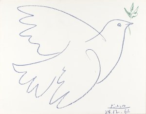 Pablo PICASSO (1881-1973), Gołąbek, 1961