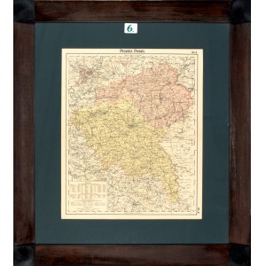 MAPA Duchy of Poznan, 19th century, MAPA Duchy of Poznan, 19th century