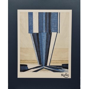 František Kupka (1871-1957), Kształt niebieskiego