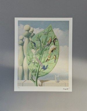 Rene Magritte (1898-1967), Le regard interieur (Spojrzenie do wnętrza),1949