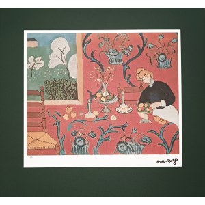 Henri MATISSE (1869-1954), Harmonie rouge (Harmonia w czerwieni), 1908