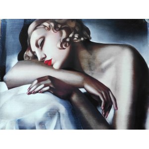 Tamara Łempicka (1898-1980), La Dormeuse (Śpiąca, 1930), 2001