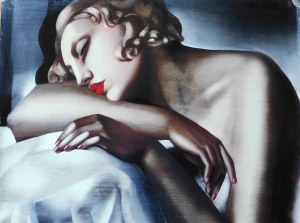 Tamara Łempicka (1898-1980), La Dormeuse (Śpiąca, 1930), 2001