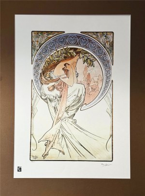 Alfons Maria Mucha (1860 - 1939), La Poesie