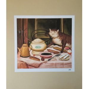 Fernando Botero Angulo (1932-2023), Śniadanie kota