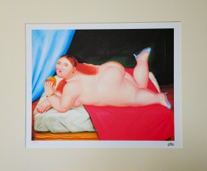 Fernando Botero (Medelin 1932 - Monako 2023), Lady z Kolumbii