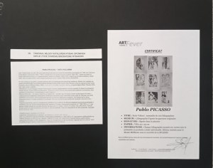 Pablo PICASSO (1881 - 1973), Tawerna: Młody kataloński rybak opowiada swoje życie staremu brodatemu rybakowi, 1973