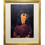 Moses Kisling (1891 Krakau - 1953 Sanary-sur-Mer), brünett