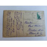POSTCARD KEYBORK KREUZBURG, 4 VIEWS, CHURCH STREET, RAILROAD STREET, PRE-WAR 1925