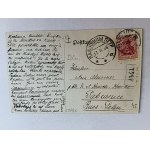 POSTCARD ZGORZELEC GORLITZ BRIDGE ON THE LUSATIAN NYSA, NEISSE VIADUKT, PRE-WAR, STAMP STAMP 1908