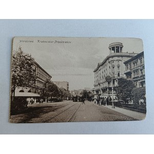 POSTKARTE WARSCHAU, KRAKOWSKIE PRZEDMIEŚCIE, VORKRIEGSZEIT