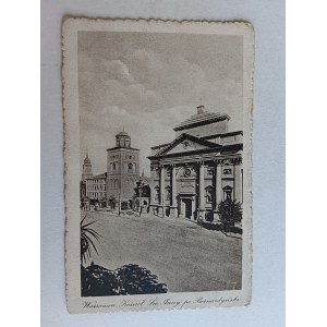POSTCARD WARSAW ST. ANNY POSTERNARDINE CHURCH