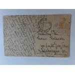 POSTKARTE WARSCHAU WARSCHAU NOWY ZJAZD, VORKRIEGSZEIT, BRIEFMARKE