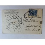 POSTKARTE ŻÓŁKIEW, KIRCHE DER DOMINIKANERKIRCHE WUNDERTÄTIGES BILD DES ROSENKRANZES, BRIEFMARKE, VORKRIEGSBRIEFMARKE