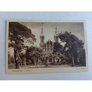 POSTCARD CIECHOCINEK CHURCH, PRE-WAR, FOT BUŁHAK