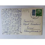POSTCARD GDANSK DANZIG BROTBANKENGASSE, STAMP, STAMP
