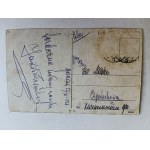 POSTCARD GDANSK DANZIG GROSSE ALLE, PRE-WAR 1921