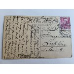 POSTCARD POLISH PAINTING JAN MATEJKO, KRAKOW, PRE-WAR, STAMP, STAMP