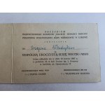 INVITATION LUBLIN WK FJN WRN MILLENNIUM OF POLAND, 1966, DABEK, KOZDRA, SAGAN