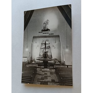 FOTO VON ALTAR KÖNIGIN VON POLEN 1966, BRIEFMARKE ROZEWIE LEUCHTTURM