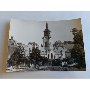 POSTCARD PRL RADZYN PODLASKI SEAT OF THE PRESIDIUM OF THE NATIONAL COUNCIL