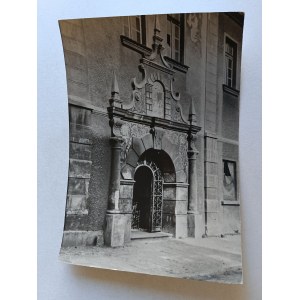 POSTCARD PRL ŻARY FRAGMENT OF TOWN HALL