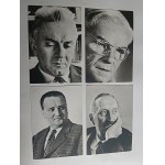 ZESTAW 11 POCZTÓWEK W OBWOLUCIE PORTRETY PISARZY POLSKICH, DOBROWOLSKI, CZESZKO, JURANDOT, BREZA