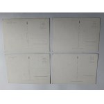 SET OF 10 POSTCARDS IN A WRAP BY JULIAN TUWIM, POEMS FOR CHILDREN IN ILSUTRATIONS BY ADAM KILIAN, FAIRY TALE, FAIRY TALES, SKIPPING ROPE, THERE GOES A GOPHER, MIRACLES AND WONDERS, DIFFICULT CALCULUS