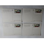 SET OF 7 POSTCARDS IN WRAP POLISH LENIN POSTER, LENIN, ALL POSTCARDS WITH STAMP