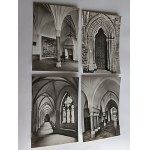ZESTAW 7 POCZTÓWEK W OBWOLUCIE ZAMEK W MALBORKU, MALBORK