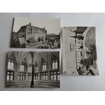 ZESTAW 7 POCZTÓWEK W OBWOLUCIE ZAMEK W MALBORKU, MALBORK