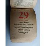 WALL CALENDAR ZRYWAK 1984 YEAR, RSW PUBLISHING HOUSE PRASA BOOK RUCH WARSAW 1984