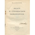 RETINGER Józef - Poles in foreign civilizations [1934].