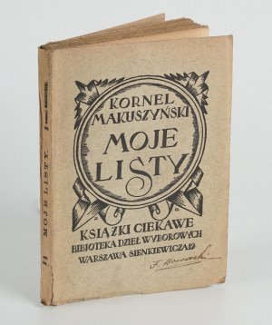 MAKUSZYŃSKI Kornel - My Letters [1923].