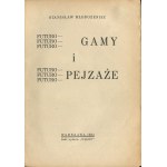 MŁODOŻENIEC Stanisław - Futuro-gamy i futuro-pejzaże [první vydání 1934] [AUTOGRAF A DEDIKACE].