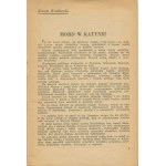 BOREJSZA Jerzy, WASILEWSKA Wanda - The truth about Katyn [Moscow 1944].