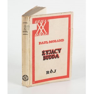 MORAND Paul - The Living Buddha [1929] [cover by Tadeusz Gronowski].